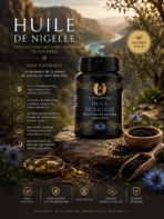 Huile de Nigelle en Gélules - 60 Gélules - Origine Éthiopie – Image 2