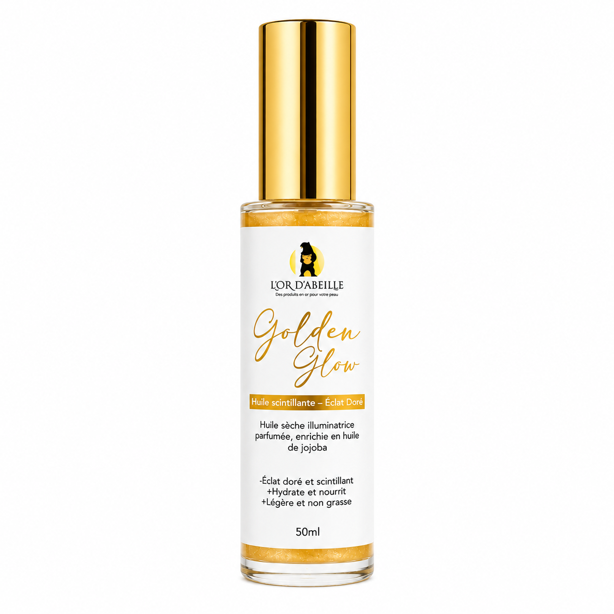 2026/05/1000384147.png Golden Glow – Huile Scintillante Éclat Doré au Jojoba 50ml – Image 1