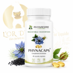 Huile de Nigelle & Ravintsara 45 Capsules | Complément Alimentaire Boost Naturel - PHYNACAPS